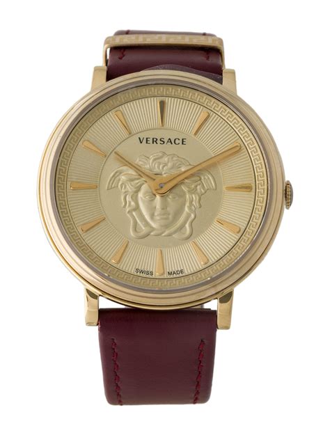 versace v circle men's watch|Versace 38mm V.